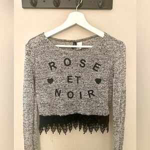 H&M grey top !